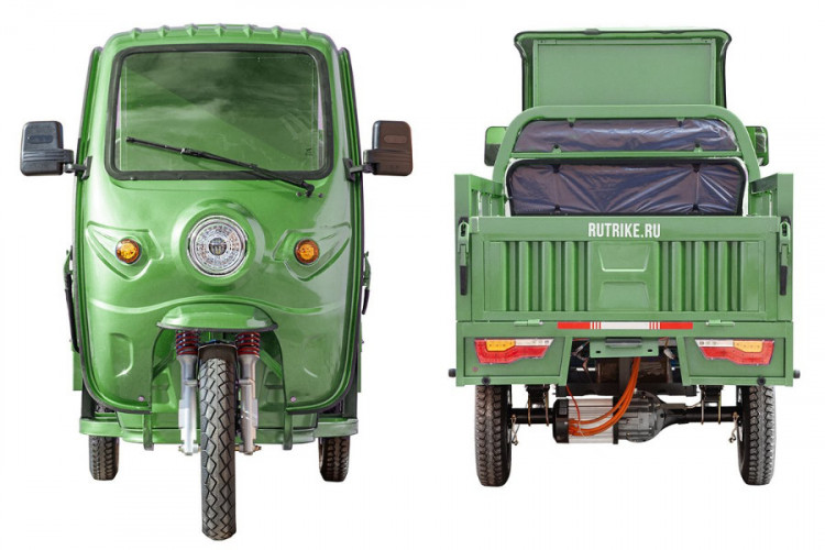 Грузовой электрический трицикл Rutrike Гермес 1500 в Москве