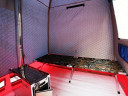 Мобильная баня-палатка МОРЖ c 2-мя окнами (Черный) в Москве