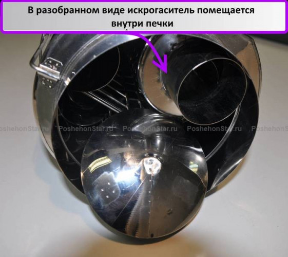 Искрогаситель Средний в Москве