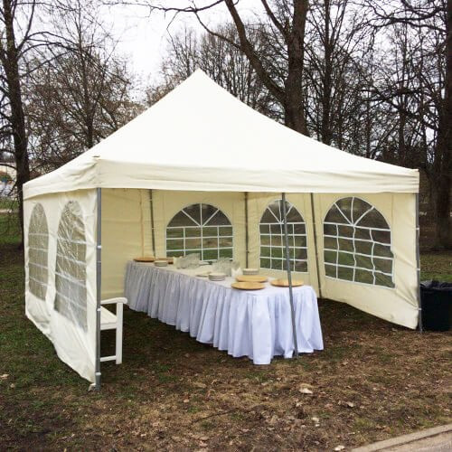 Шатер Пагода Giza Garden 5 х5 м белый в Москве