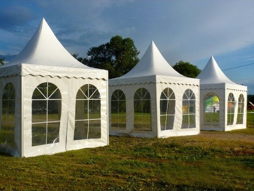 Шатер Пагода Giza Garden 5 х 5 м белый HQ в Москве