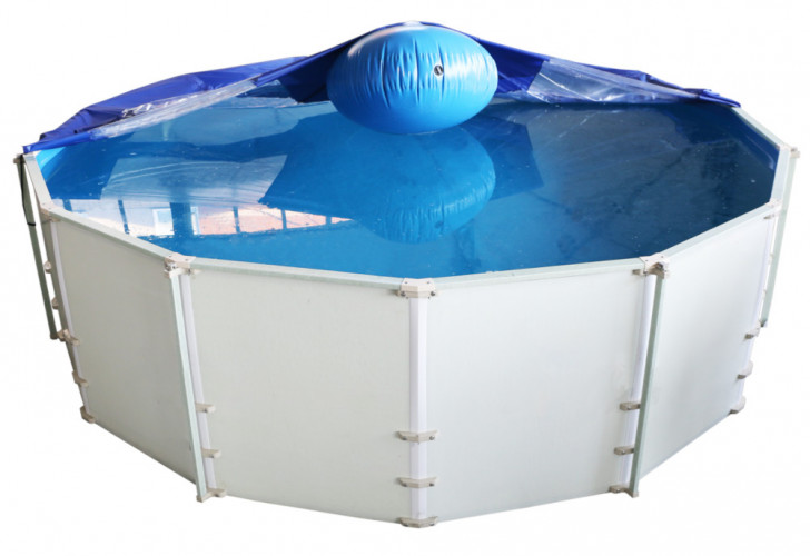Тент для бассейна с надувной подушкой "Фиеста" в Москве