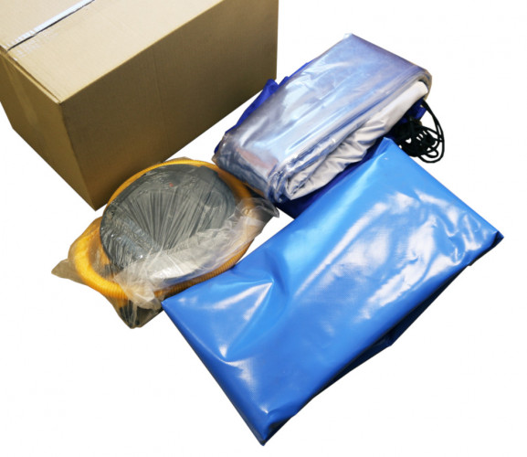 Тент для бассейна с надувной подушкой "Фиеста" в Москве