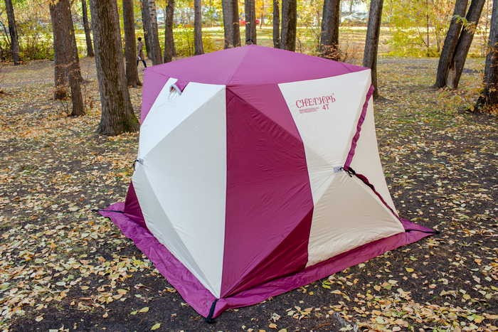 Зимняя палатка для рыбалки Куб Снегирь 4T в Москве