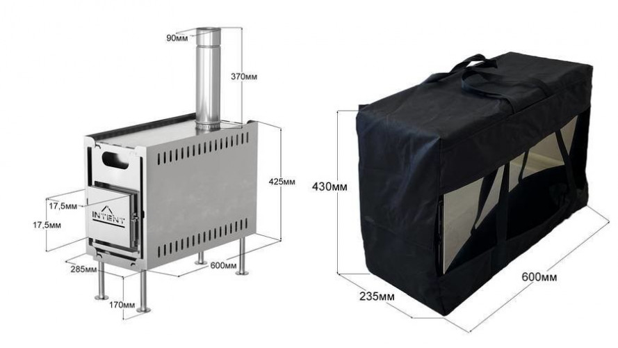 Печь банная INTENT в Москве