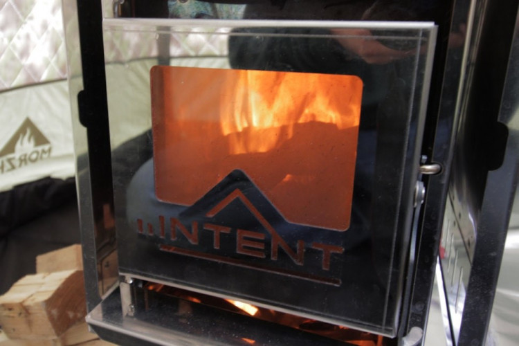 Стеклянная дверца для печи Intent в Москве