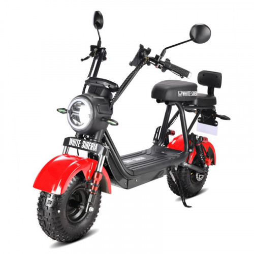 Электроскутер WHITE SIBERIA MINI R 2.0 1200W в Москве