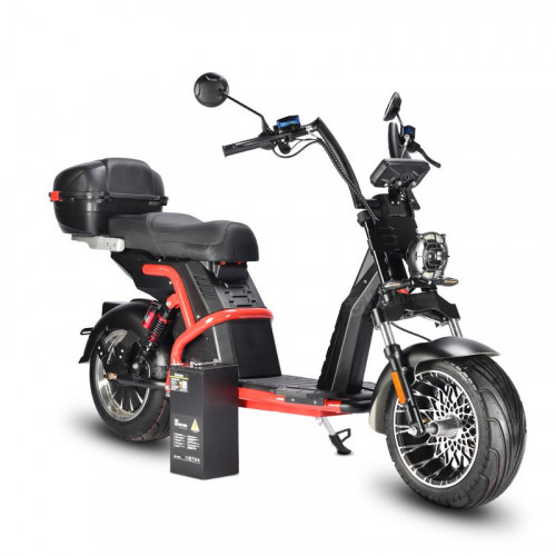 Электроскутер WHITE SIBERIA PRO BLACK EDITION 5000W в Москве