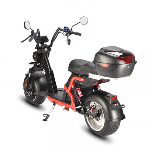 Электроскутер WHITE SIBERIA PRO BLACK EDITION 5000W в Москве