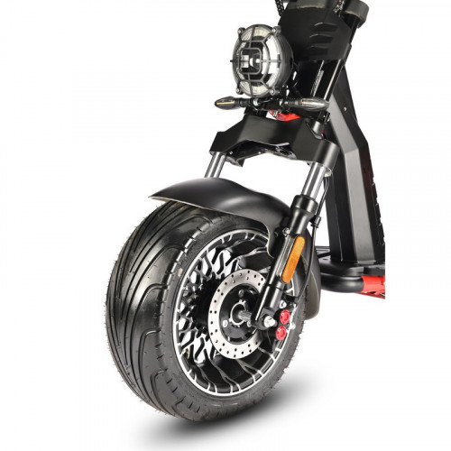 Электроскутер WHITE SIBERIA PRO BLACK EDITION 5000W в Москве