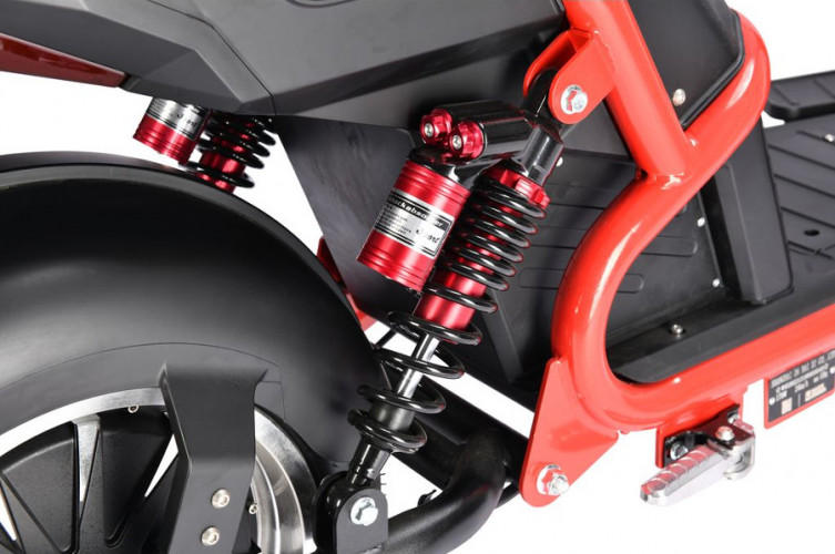 Электроскутер WHITE SIBERIA PRO BLACK EDITION 5000W в Москве