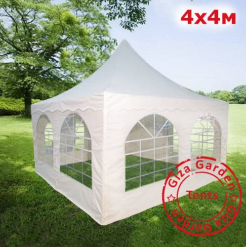 Шатер Пагода Giza Garden 4 х 4 м белый в Москве