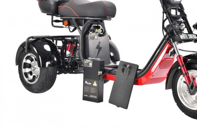 Электроскутер White Siberia PRO TRIKE 3000W в Москве