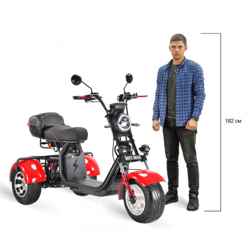 Электроскутер White Siberia PRO TRIKE 3000W в Москве
