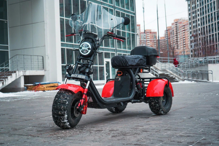 Электроскутер White Siberia PRO TRIKE 3000W в Москве