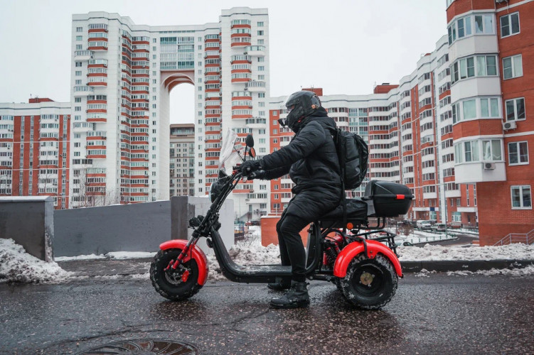 Электроскутер White Siberia PRO TRIKE 3000W в Москве