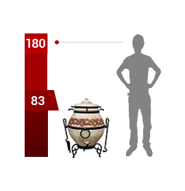 Тандыр Легенды с эффектом кракле в Москве