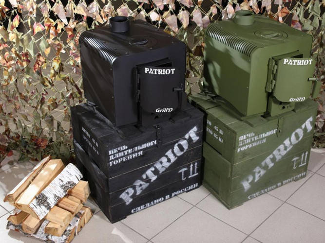 Печь длительного горения Grill’D Patriot 200 в Москве