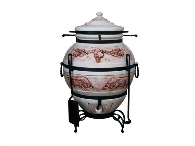 Тандыр Легенды Премиум с эффектом кракле в Москве