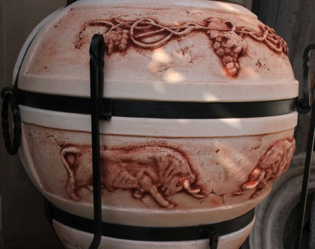 Тандыр Легенды Премиум с эффектом кракле в Москве