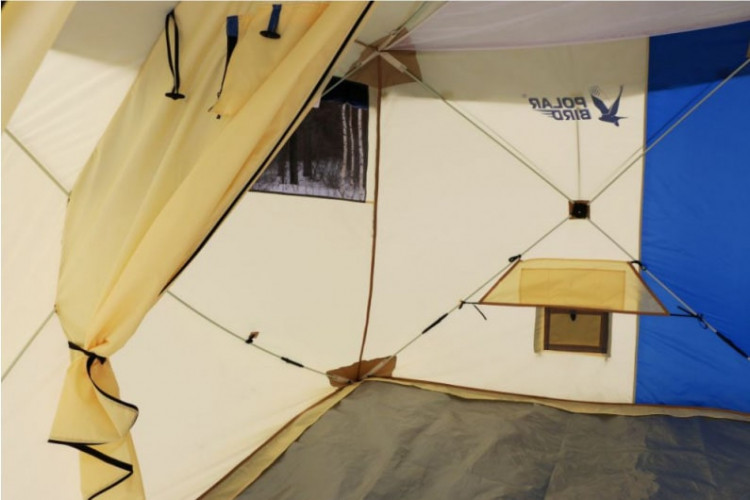 Шатер-тент Polar Bird 4SK Long + Тент-навес в Москве