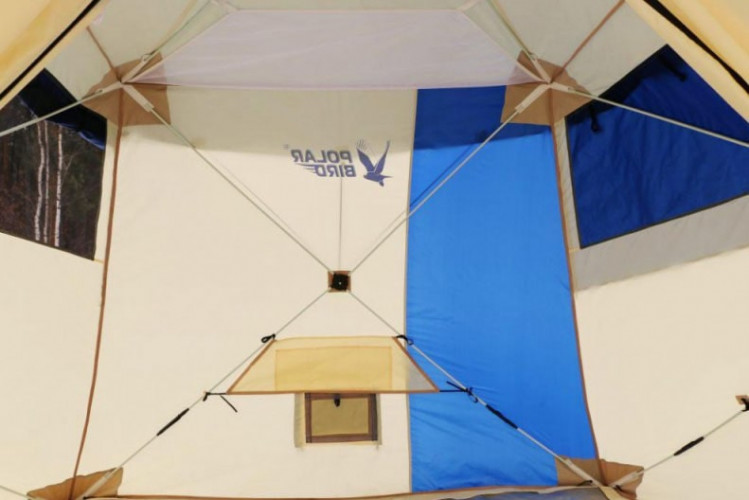Шатер-тент Polar Bird 4SK Long + Тент-навес в Москве