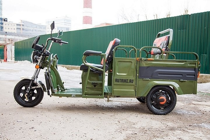 Грузовой электрический трицикл RuTrike Вояж П Трансформер в Москве