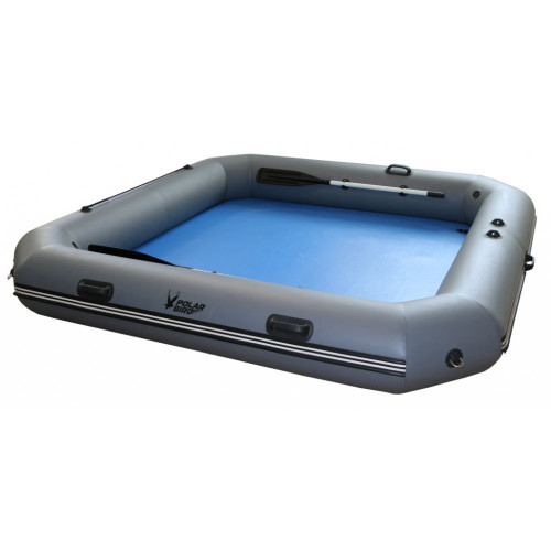 Надувной плот-палатка Polar bird Raft 260+слани стеклокомпозит в Москве