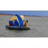 Надувной плот-палатка Polar bird Raft 260+слани стеклокомпозит в Москве
