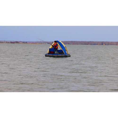 Надувной плот-палатка Polar bird Raft 260+слани стеклокомпозит в Москве