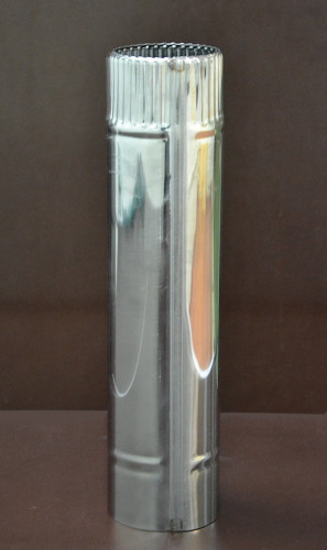 Сегмент трубы дымохода 90 мм. в Москве