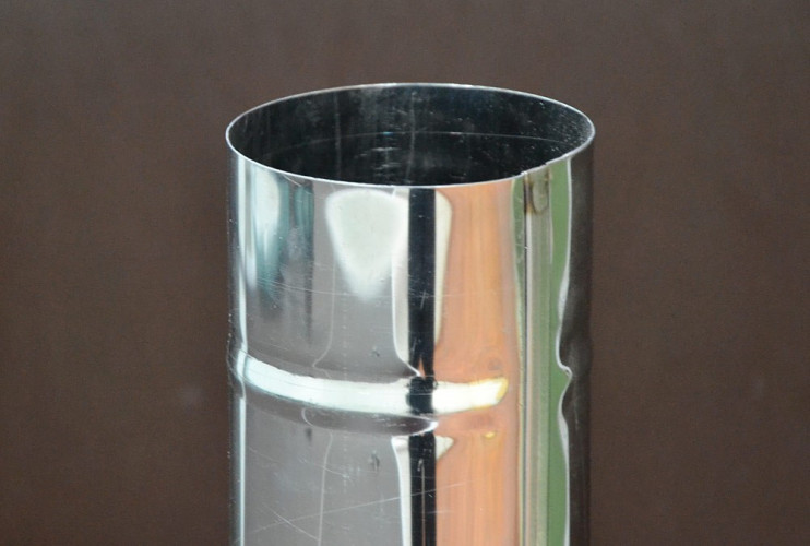 Сегмент трубы дымохода 90 мм. в Москве