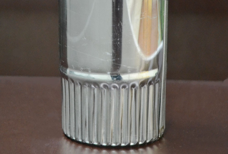 Сегмент трубы дымохода 90 мм. в Москве