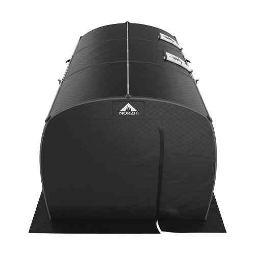 Мобильная баня-палатка МОРЖ Max (Черный) в Москве