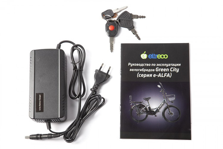 Электровелосипед  Green City e-ALFA NEW для курьеров в Москве