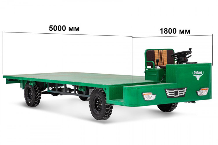 Грузовая электрическая тележка Rutrike БАЗА в Москве