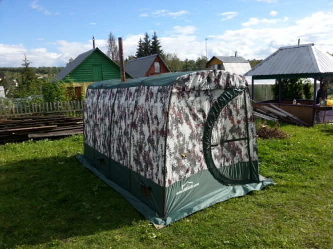 Мобильная баня ТЕРМА-4 в Москве