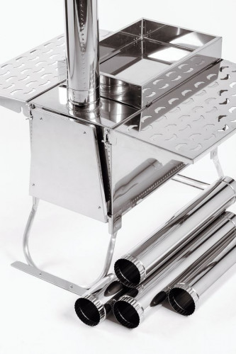 Печь-камин Инвент ПРО Большая в Москве