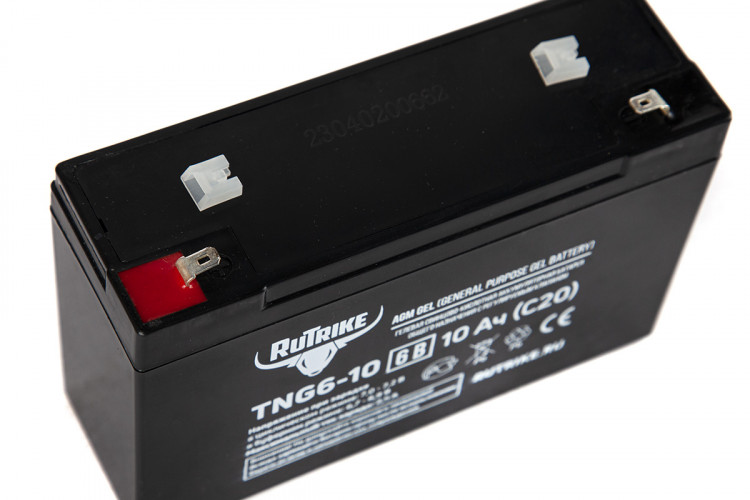 Тяговый гелевый аккумулятор RuTrike TNG 6-10 (6V10A/H C20) в Москве