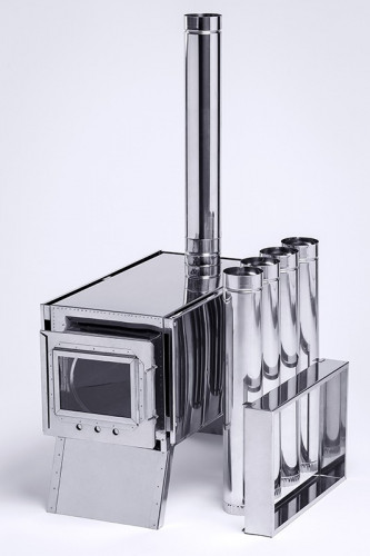 Печь-камин Инвент большая в Москве