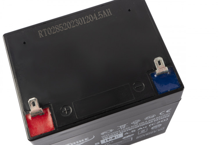 Тяговый гелевый аккумулятор RuTrike 6-GFM-4.5 (12V4.5A/H C20) в Москве