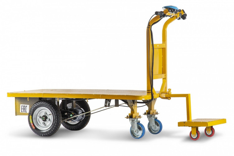 Грузовая электрическая тележка RuTrike Плита 1500 в Москве