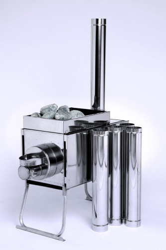 Печь Инвент Экономка средняя со стац. экранами в сумке в Москве