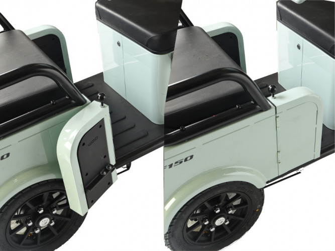 Пассажирский электротрицикл Wanshida LC-F150 в Москве