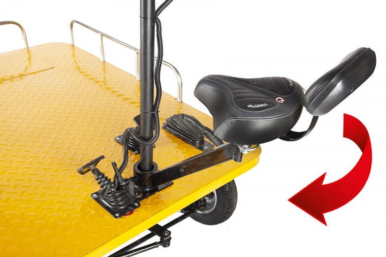 Грузовая электрическая тележка RuTrike СКЛАД 1500 NEW в Москве