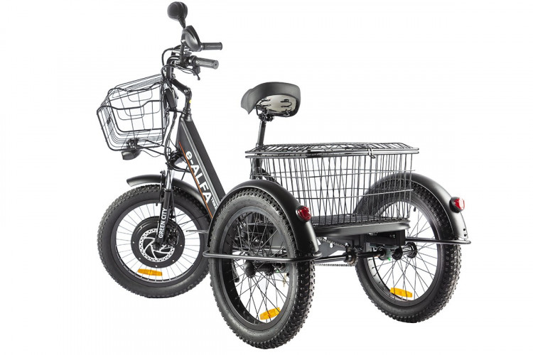 Электрофэтбайк Eltreco Green City e-ALFA Trike в Москве