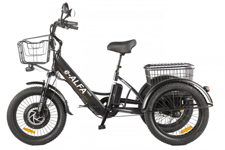 Электрофэтбайк Eltreco Green City e-ALFA Trike в Москве