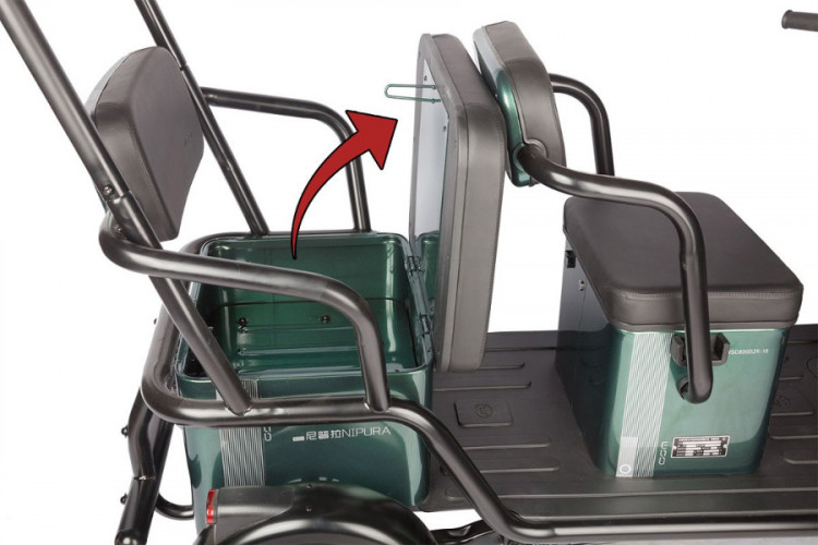 Пассажирский электротрицикл Wanshida NIPLA 500 в Москве