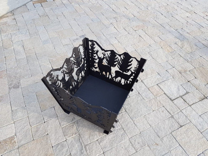 Очаг для огня 50х50х40 в Москве