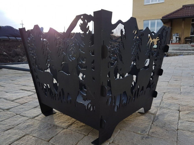 Очаг для огня 50х50х40 в Москве